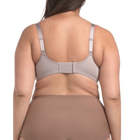 PARAMOUR Grey Full Figure Amaranth Unlined Minimizer Bra - Picture 2 of 2